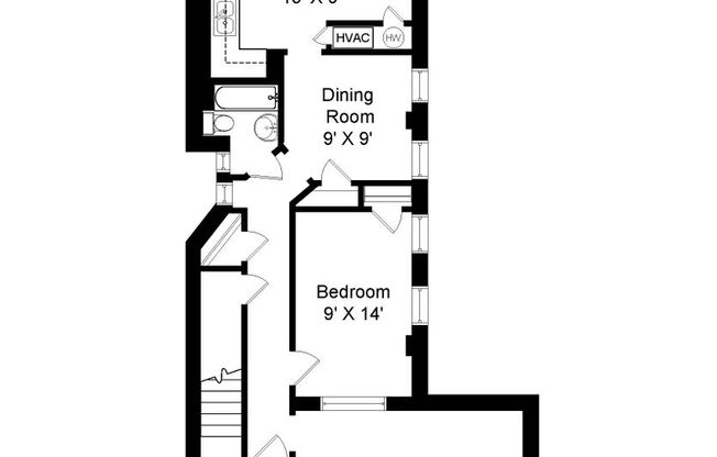 1 bed, 1 bath, 875 sqft, $1,995, Unit 1206WR-1