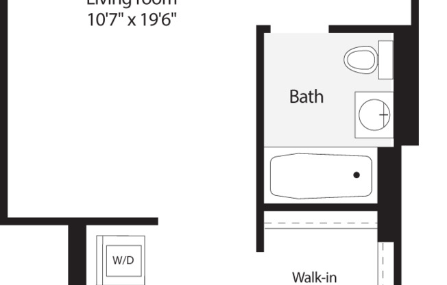 Studio, 1 bath, 578 sqft, $4,205, Unit 03K
