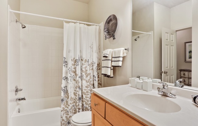 Bathroom | Founders at Union Hill | Kansas City, MO Apartments