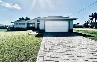 4-bedroom 2-bath single-family - Cape Coral