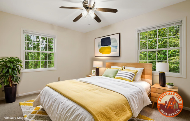 3-Bedroom Home in North AVL with Studio and Workshop Space (Lawn Maintenance Included)