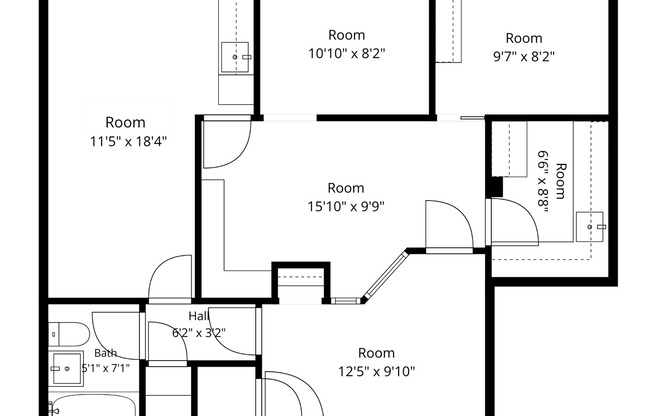 Studio, 1 bath, 744 sqft, $6,000, Unit 1F