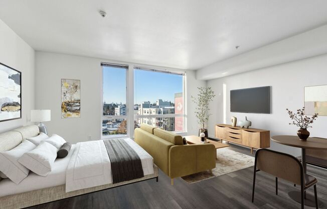 Studio, 1 bath, 551 sqft, $1,725, Unit 210