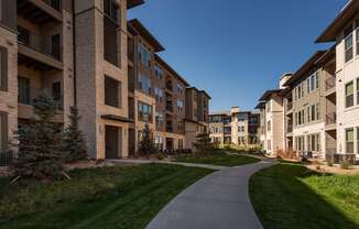 Westerly Apartments With Beautiful Walkway