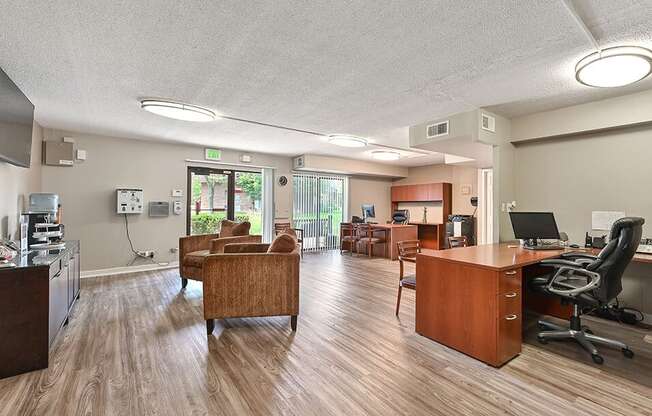 Leasing Office at Fox Crest Apartments