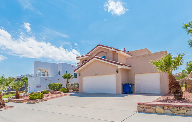 Stunning 4 bedroom, 2.5 bath home in West El Paso!