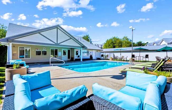 Aspen Apartments in Spokane Valley, Washington Pool