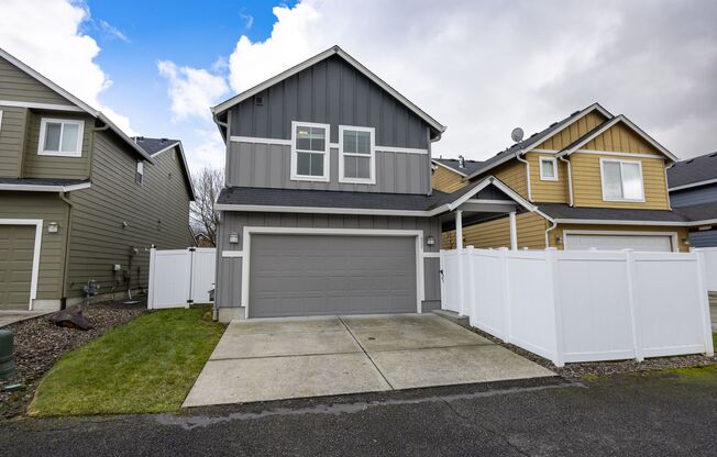 Three bedroom home next to Battle Ground Village.  Built in 2012.