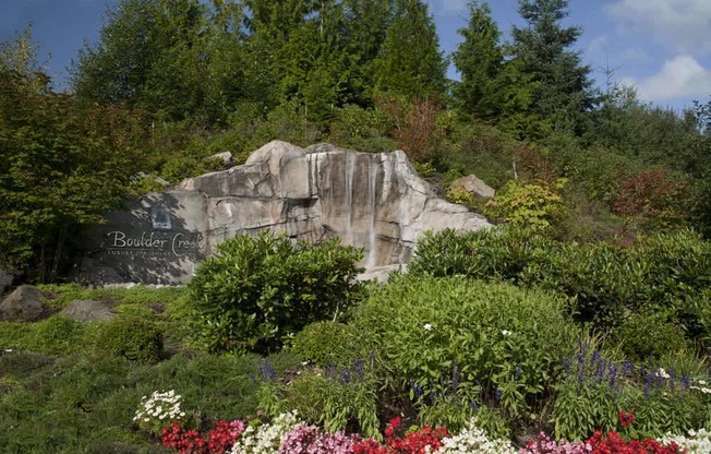 Apartments for rent in Sammamish WA - Boulder Creek Beautifully landscaped with water feature