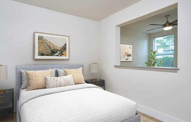 Bedroom with Hard Surface Flooring