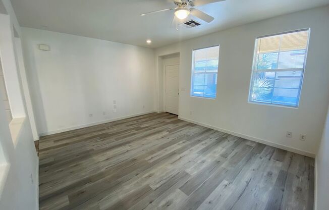 Gorgeous two story home with 3 bedrooms/3 baths within a gated community in the SW area.