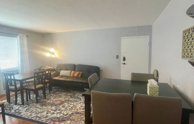 Beautiful Fully Furnished 1BR Condo — Steps from Brookland/CUA Metro All Utilities Included • Parking Space • Newly Renovated