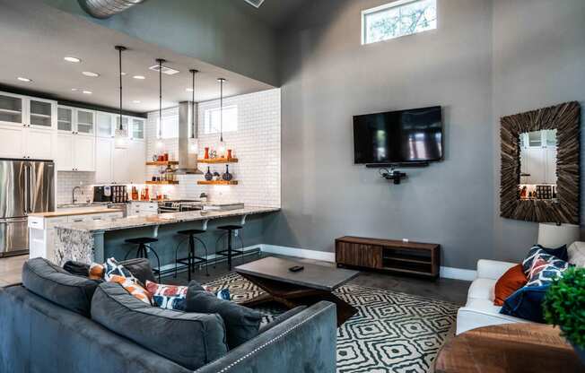 clubhouse in luxury austin apartment