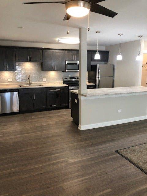 View to Beautiful, Open Concept Kitchen