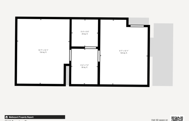 2 beds, 1 bath, $1,195