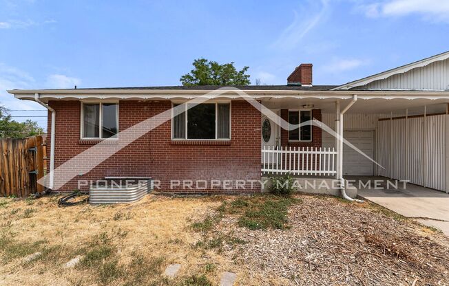 Charming Home with Washer/Dryer and Fenced in Yard