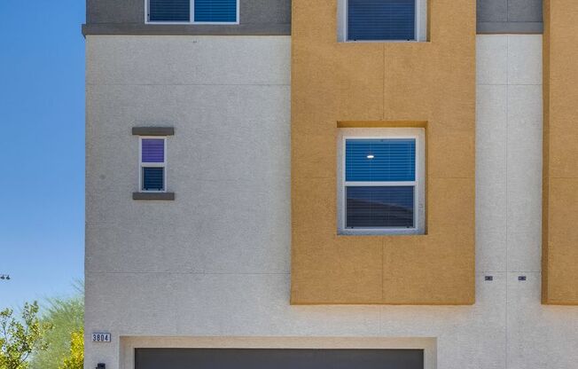 Modern 3-Story Townhome with Strip Views in Lone Mountain!