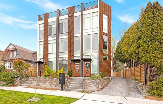 Exceptional 2 bdrm+office Modern Townhome