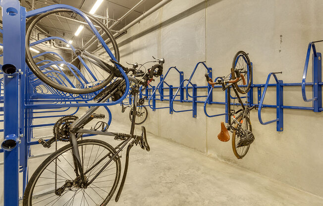 The Asher Minneapolis Bike Storage