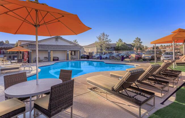 Swimming Pool at Sunset Hills, Henderson, Nevada