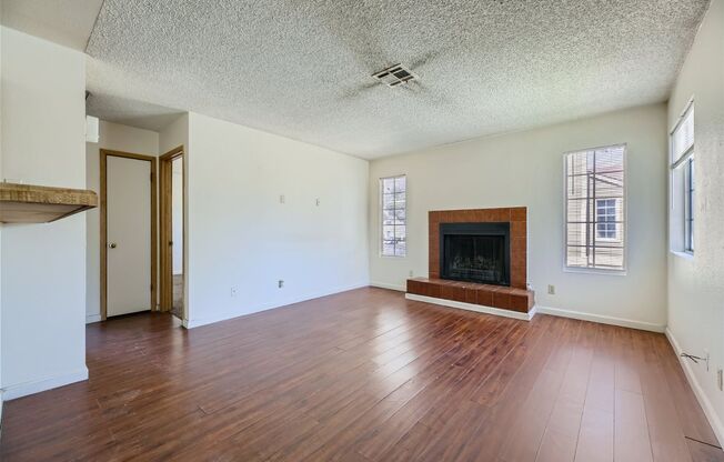 2nd Story 2-Bed Condo with Tile Fireplace