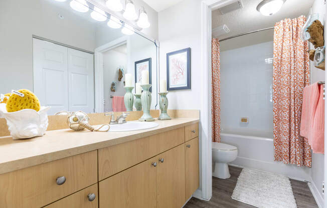 our apartments offer a bathroom with a bathtub at Heritage Bay, Jensen Beach Florida