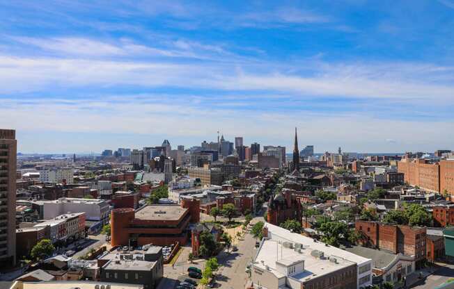 Baltimore Skyline View