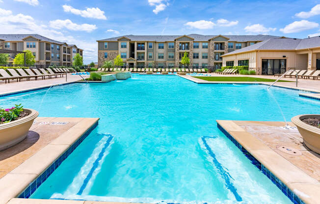 take a dip in our resort style swimming pool