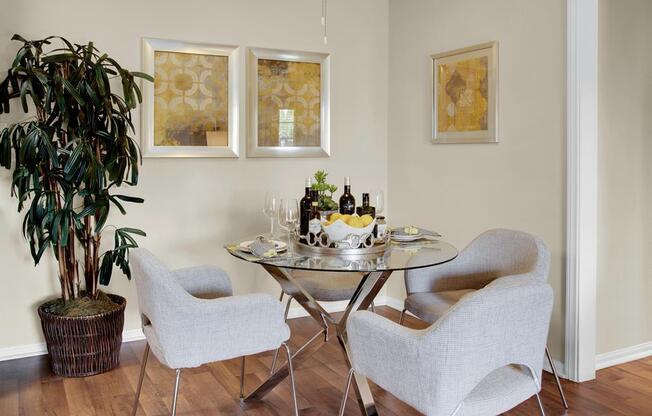 Dining room at Sunbow Villas, Chula Vista, 91911