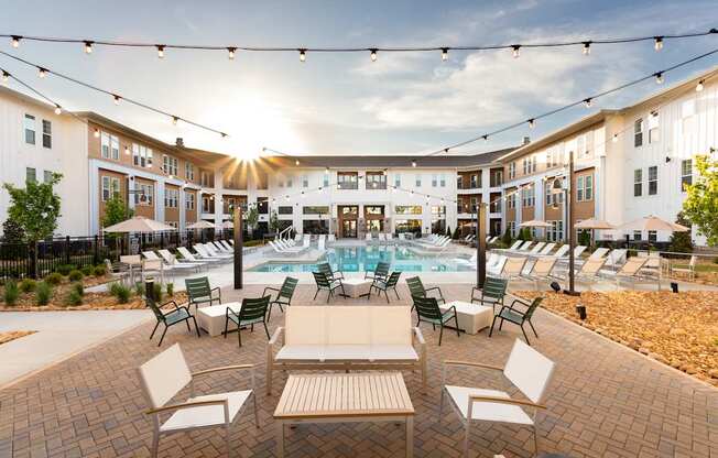 Pool Lounge Area