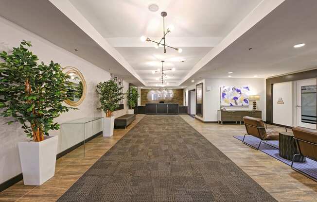 Building lobby  at Lenox Park, Silver Spring, 20910