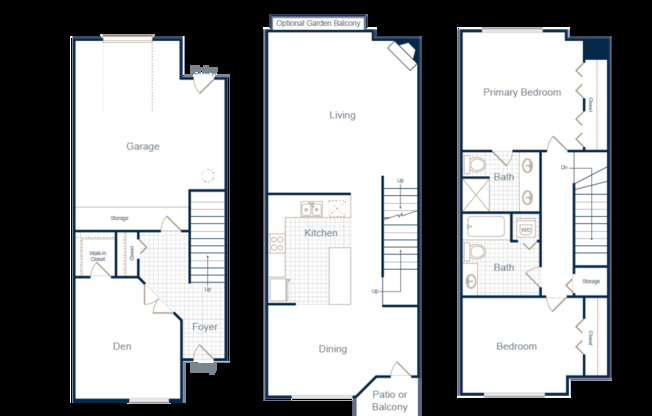 2 beds, 2 baths, 1,393 sqft, $4,590