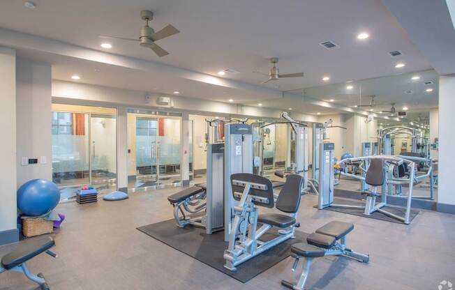 Photo of the fitness center