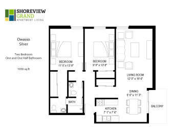 2 beds, 1 bath, 1,050 sqft, $1,568