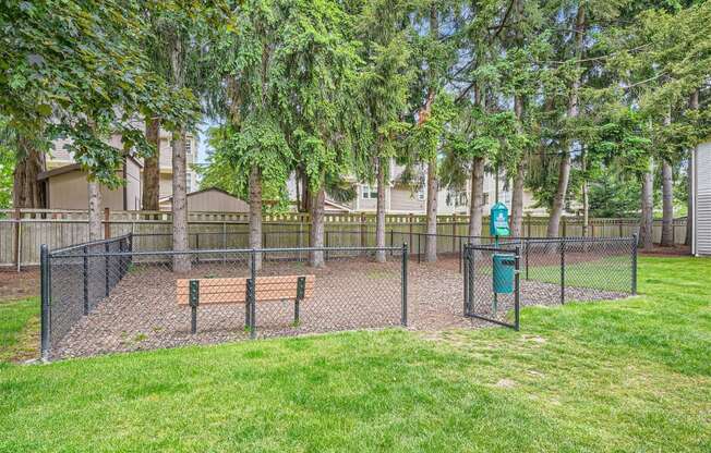 Our Dog Park at Bellwether Apartments in Olympia, Washington