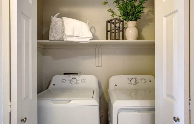 Village at Lakewood, Phoenix, Arizona photo of washer and dryer