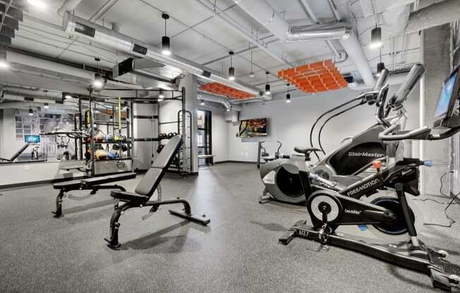 the gym at The Yards and Backyards, Saint Paul, Minnesota  55075