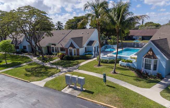 Leasing Center & Pool Exterior