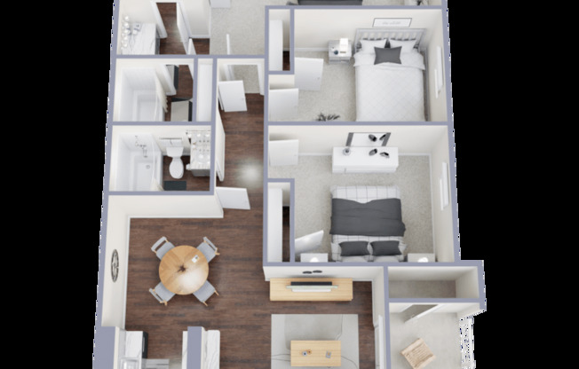 3 beds, 2 baths, 1,202 sqft, $1,394