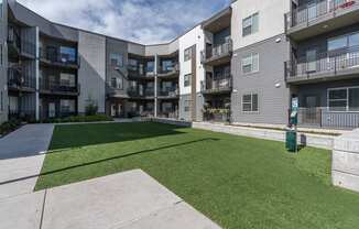 the preserve at cardinal heights apartments patio and grass