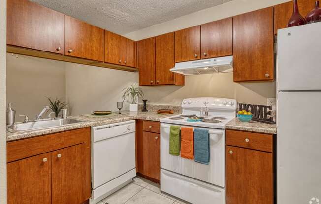 Fully Equipped Kitchens  Windover Woods Apartments in Titusville, FL