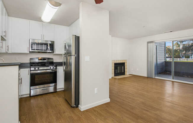 Kitchen with Stainless Steel Appliances