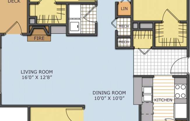 3 beds, 2 baths, 1,323 sqft, $1,542