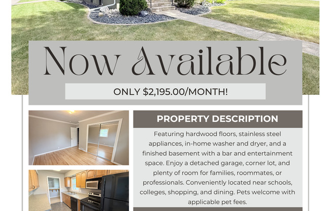 Spacious 4 Bed, 2 Bath Home – Perfect for Families or Roommates