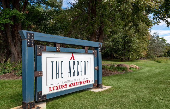 Property Signage at Ascent at Farmington Hills, Farmington Hills, Michigan