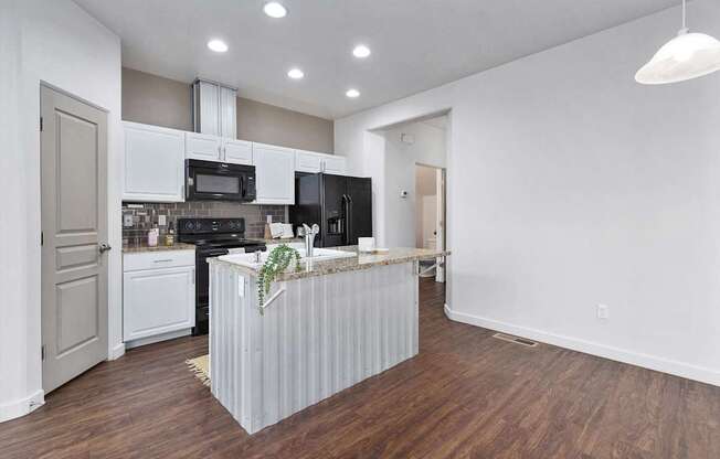 Island Kitchen at Verraso Village Townhomes, Meridian, ID
