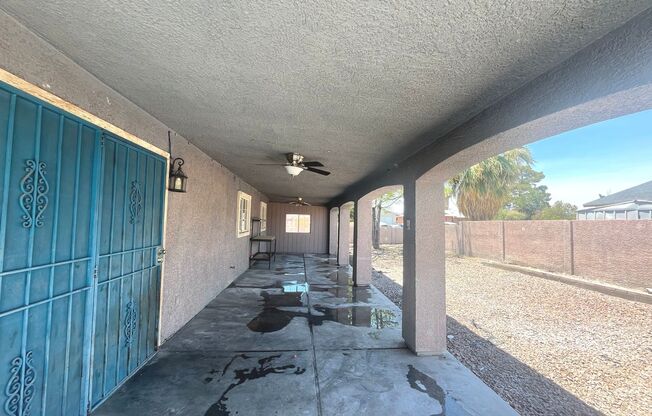 single story, 4 bed, 2 bath, RV parking, NO HOA