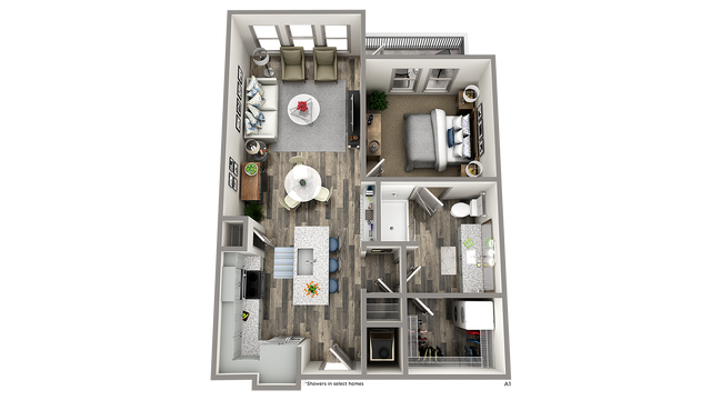 1 bed, 1 bath, 785 sqft, $1,593
