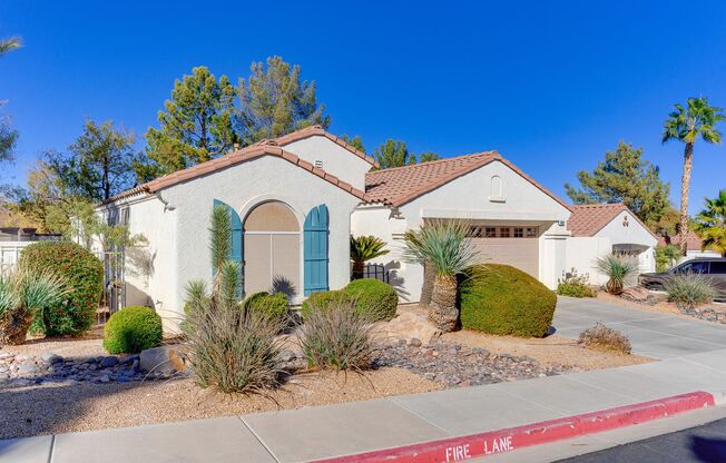 WONDERFUL 3 BEDROOM PLUS DEN 1 STORY HOME. CASITA WITH OWN BATHROOM! GATED COMMUNITY!