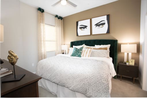 bedrooms at the heights at harpers preserve apartments